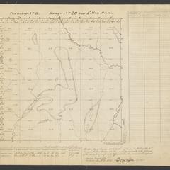 [Public Land Survey System map: Wisconsin Township 08 North, Range 20 East]