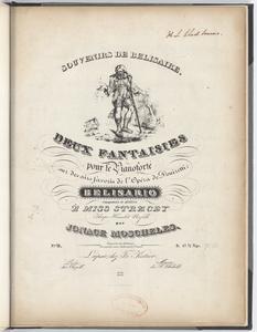 Souvenirs de Belisaire  : deux fantaisies pour le pianoforté sur des airs favoris de l'opéra de Donizetti, Belisario (No. II)
