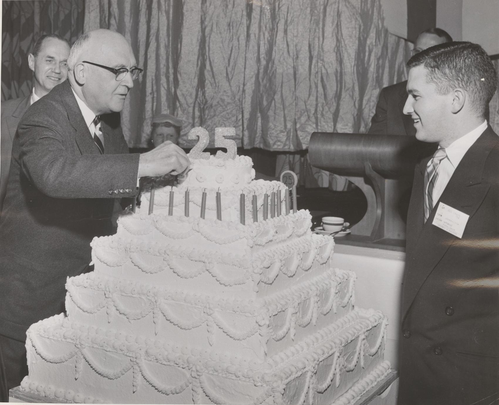 25th Anniversary Cake Uwdc Uw Madison Libraries