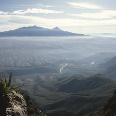 Volcán and Nevado de Colima from Los Picachos