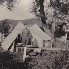 Anderson at Smith farm camp