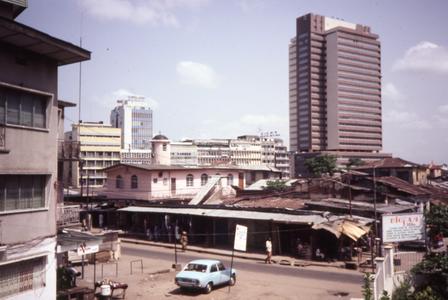 View of Central Lagos from the Maja house