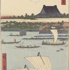 Tsukiji at Teppozu, no. 78 from the series Supplement to the One-hundred Famous Views of Edo