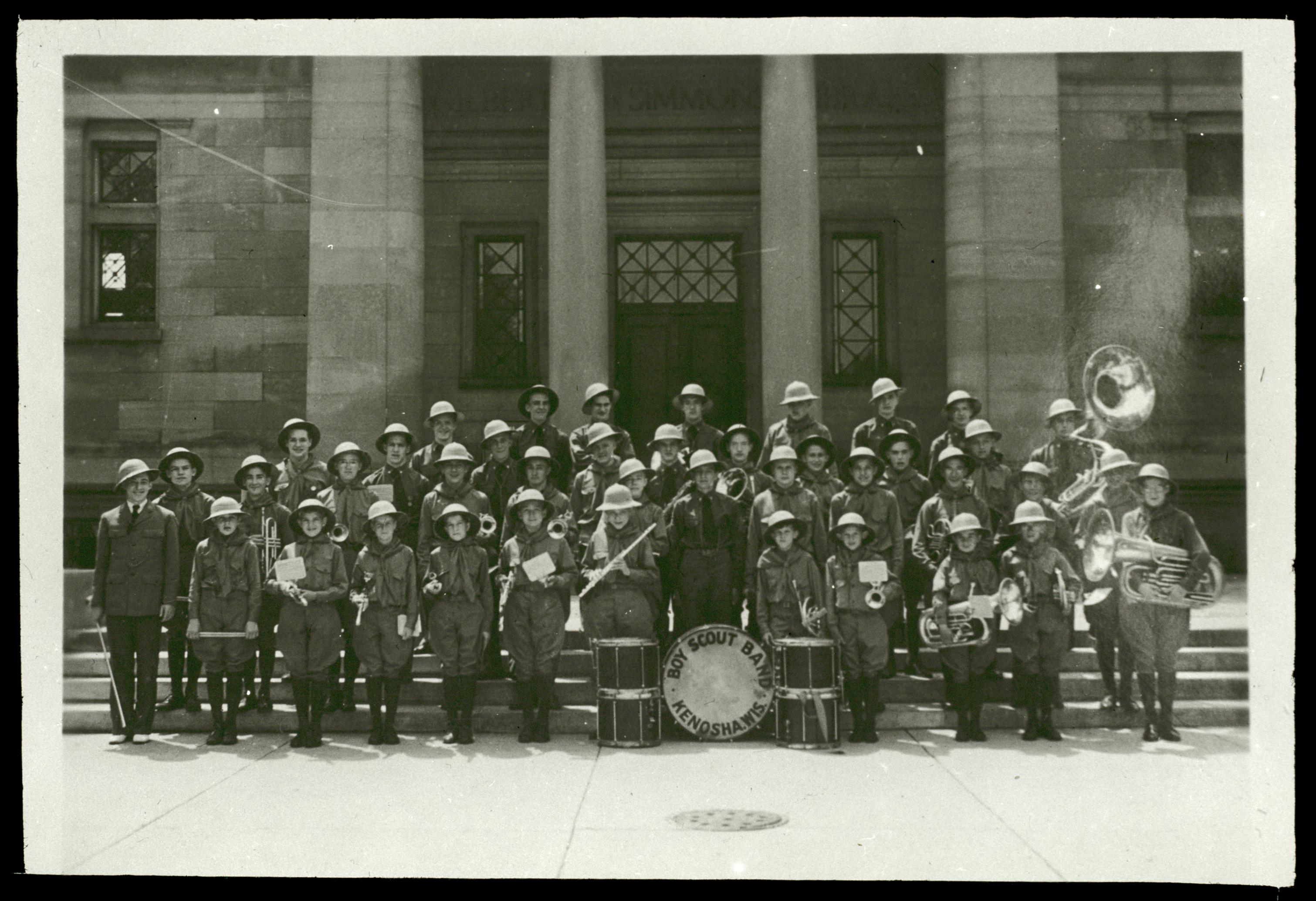‎Boy Scout Band, Kenosha Council UWDC UWMadison Libraries