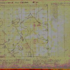 [Public Land Survey System map: Wisconsin Township 31 North, Range 13 East]