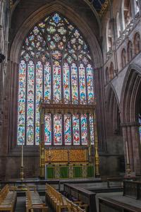 Carlisle Cathedral interior east window
