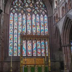 Carlisle Cathedral interior east window