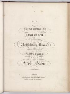 Queen Victoria's band march