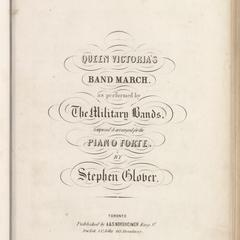 Queen Victoria's band march