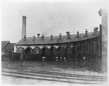 Railroad roundhouse