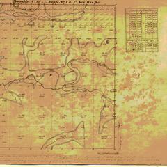 [Public Land Survey System map: Wisconsin Township 12 North, Range 10 East]