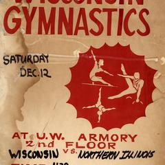 Wisconsin Gymnastics poster