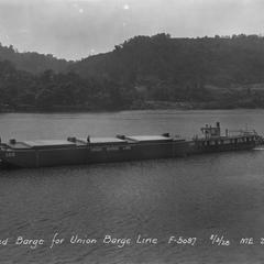 Union Barge Line (covered barge)