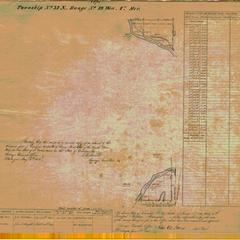 [Public Land Survey System map: Wisconsin Township 34 North, Range 19 West]