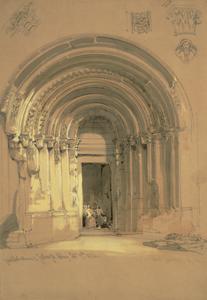 Grand West Entrance, Jedburgh Abbey, September 19th, 1846