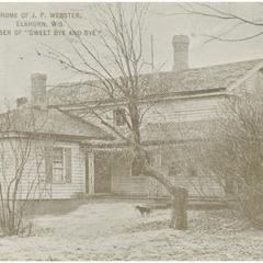 Home of J. P. Webster
