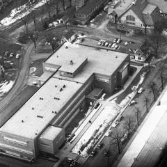 Aerial view of Babcock Hall