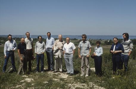 Group photograph of Baltic Sea-Laurentian Great Lakes Comparison Workshop