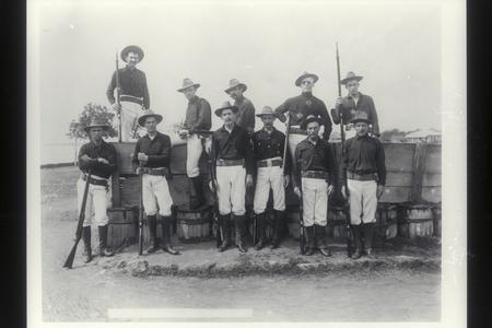 Outpost guard, Cavite, 1899