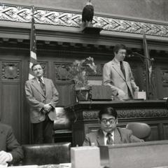 Bob Johnson with State Assembly