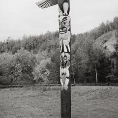 Totem at Copper Falls State Park