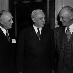 Fred, Rennebohm, Eisenhower at U.W. Centennial