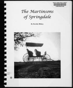 150 years of Martinson family history : 1854-2004
