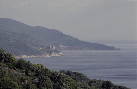 Distant view of Stavronikita