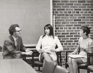 David Murray, Kendra Tutsch, and Karel Cripe, Janesville, 1970
