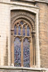 Peterborough Cathedral south transept arcade level window