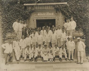 White Rock Mineral Springs Company, Waukesha, employees 1905