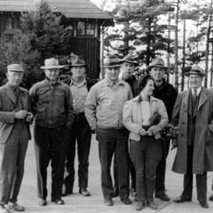 Aldo Leopold with Wilderness Society group