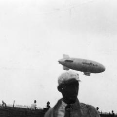 Paul Meng and Goodyear Blimp