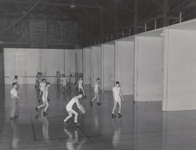 Men's gym handball courts