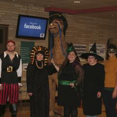 Staff and student Halloween, University of Wisconsin--Marshfield/Wood County, October 2013