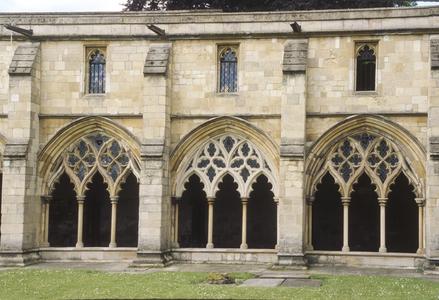 Norwich Cathedral exterior cloister
