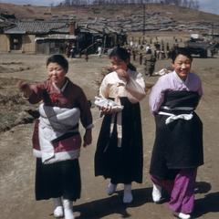 Three Korean women