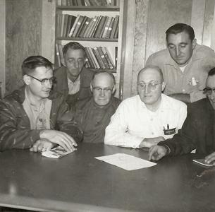 Plowing contest committee, 1956