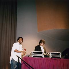 DJ and student moderator at 2004 MCOR