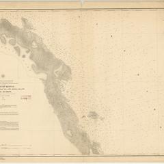 Harbors of Refuge Presqu'Ile [Presque Isle], False Presqu'Ile and Middle Island. Lake Huron
