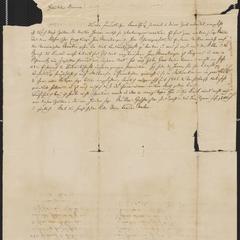 [Letter from correspondent in Weimar to Bruno Gersdorff, May 30, 1850]