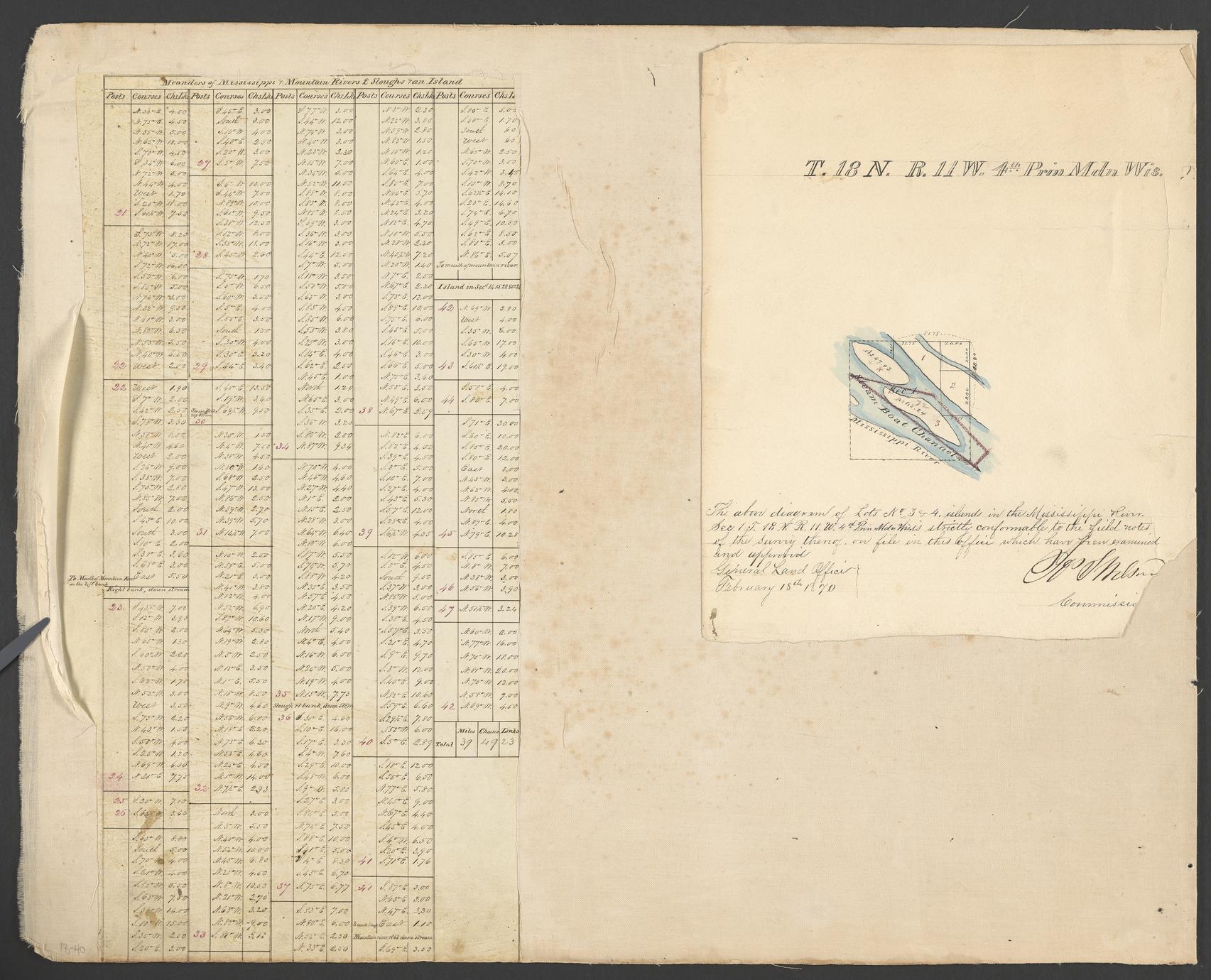 [Public Land Survey System map: Wisconsin Township 18 North, Range 10 West] (2 of 2)