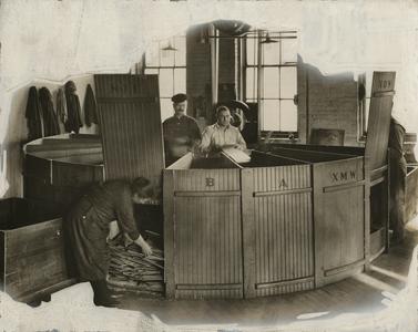 Allen Tannery employees at work