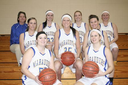 Women's basketball team, University of Wisconsin--Marshfield/Wood County, 2012