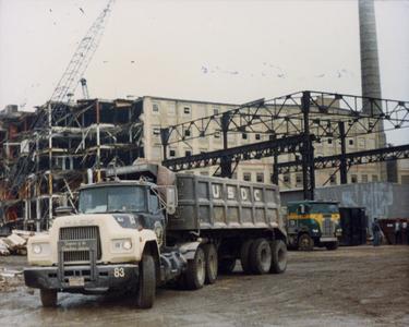 American Motors Corporation lakefront plant demolition
