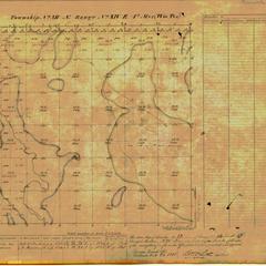 [Public Land Survey System map: Wisconsin Township 12 North, Range 14 East]