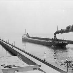 Cuyler Adams Departing Duluth-Superior Harbor