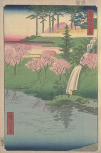 Chiyo Pond at Meguro, no. 23 from the series One-hundred Views of Famous Places in Edo