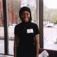 L&S Undergraduate Excellence Award recipient Janelle Frost in 2001