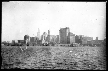 New York from boat
